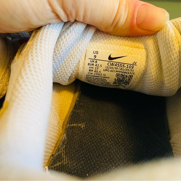 Nike Mens Air Max SC White Red Black Low Top Casual Sneakers CW4555-103 size 9 - Picture 6 of 9